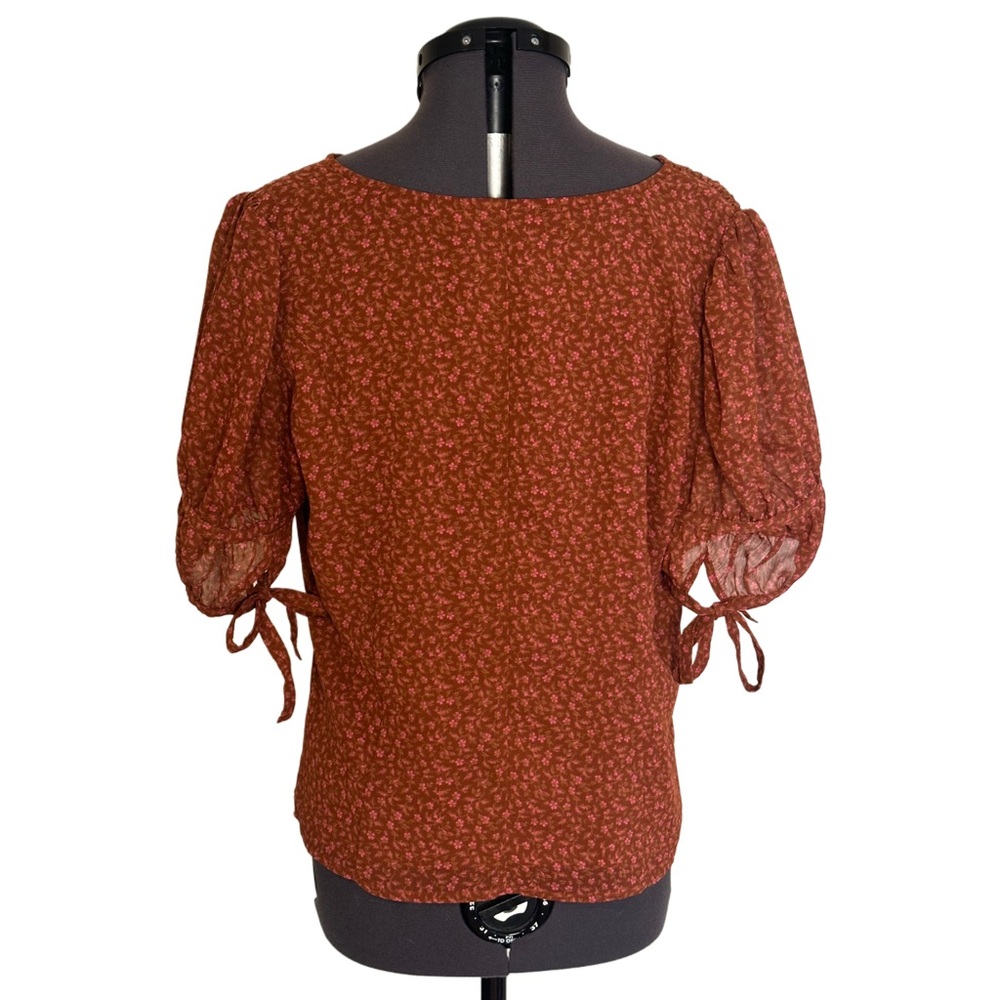 Madewell Recycled Georgette Button-Front Top - image 4